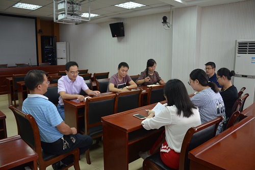 beat365平台官方网站教工党支部开展习近平总书记“7. 26”讲话精神学习研讨活动