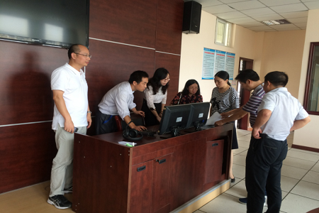 上海立信会计金融学院beat365平台官方网站来我院考察交流