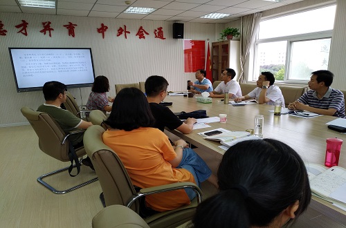 beat365平台官方网站开展暑期教师全员说课评课活动